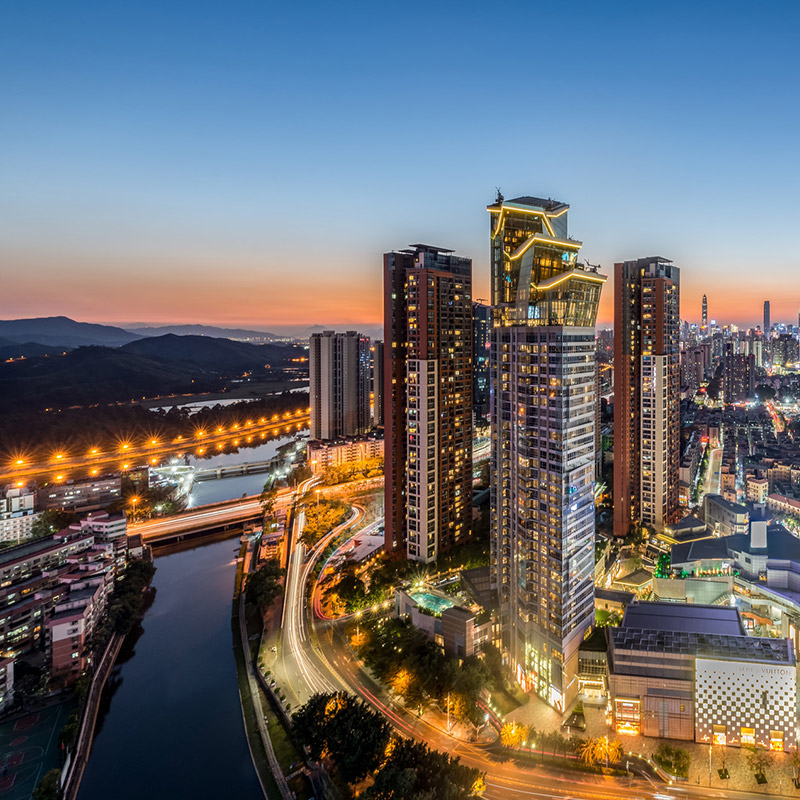 羅湖建筑夜景